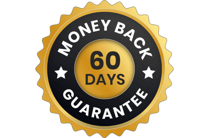 money back guarantee 60 days